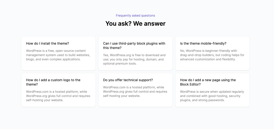 FAQ 01